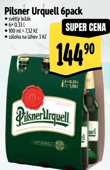 Pivo Pilsner Urquell