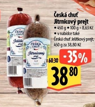 Prejt jitrnicový Česká chuť