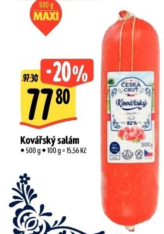 Salám kovářský Česká chuť