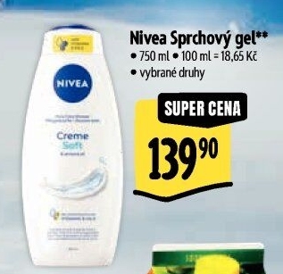 Sprchový gel Nivea