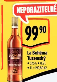Tuzemák La Bohéma
