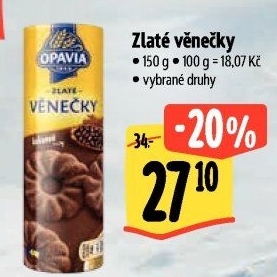 Věnečky Zlaté Opavia