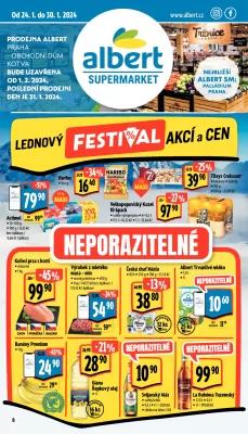 akční leták Albert 24.1.2024-30.1.2024
