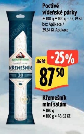 Křemešník mini salám