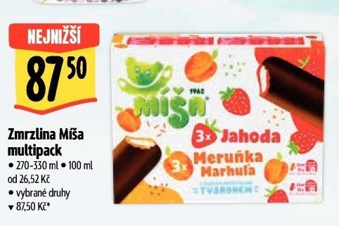 Zmrzlina Míša multipack