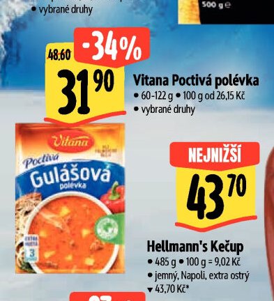 Vitana Poctivá polévka