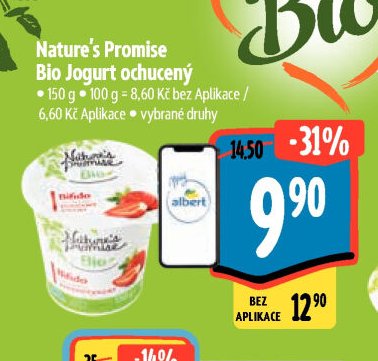 Nature's Promise Bio Jogurt ochucený
