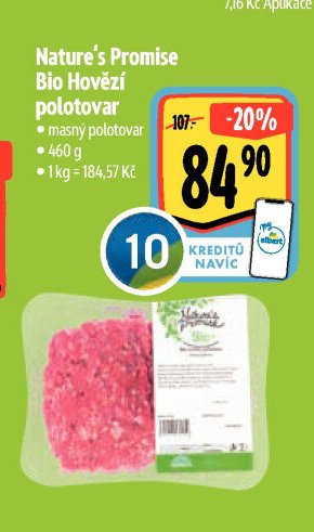 Nature's Promise Bio Hovězí polotovar