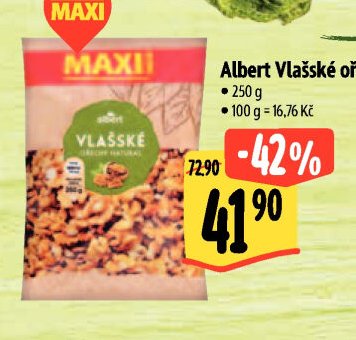 Albert Vlašské ořechy jádra