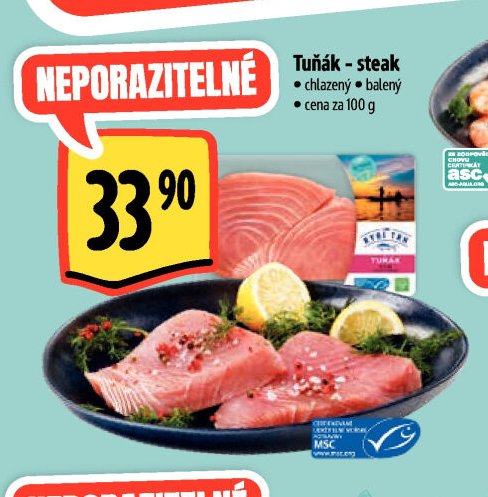 Tuňák - steak