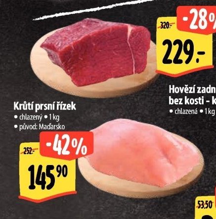 Krůtí prsní řízek