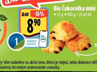 Bio Čokorolka mini