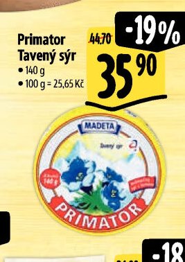 Primator Tavený sýr