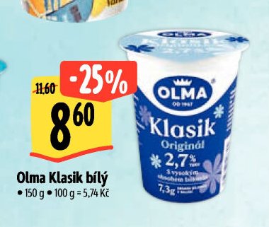 Olma Klasik bílý