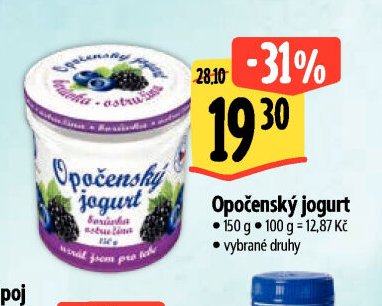Opočenský jogurt