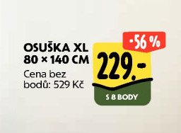 Osuška XL 80 x 140 cm