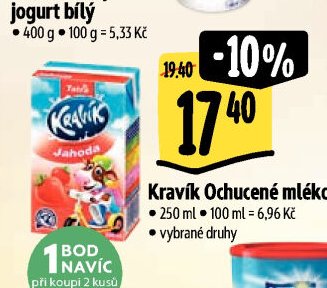 Kravík Ochucené mléko
