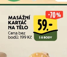 Masážní kartáč na tělo