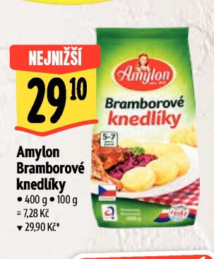 Amylon Bramborové knedlíky