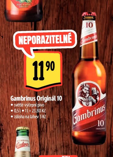 Gambrinus Originál 10