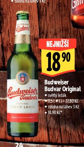Budweiser Budvar Original