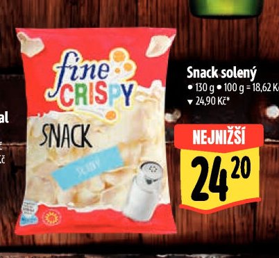 Snack solený