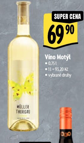 Víno Motýl