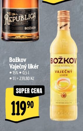 Božkov Vaječný likér
