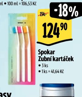 Spokar Zubní kartáček