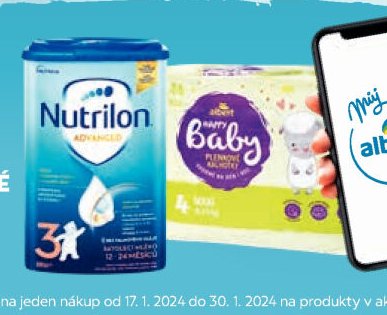Nutrilon a dětské pleny