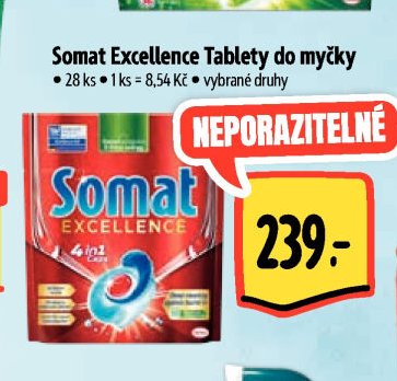 Somat Excellence Tablety do myčky