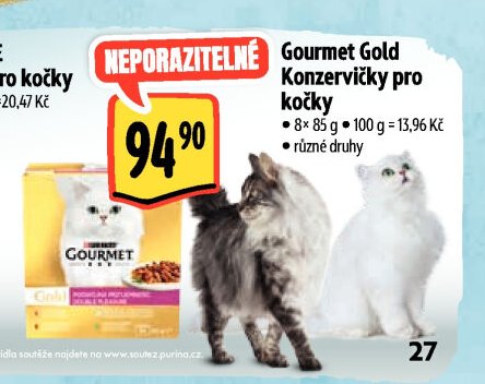 Gourmet Gold Konzervičky pro kočky