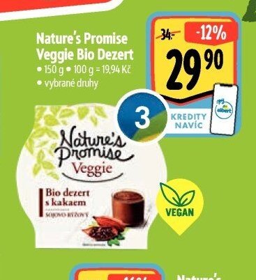 Nature's Promise Veggie Bio Dezert