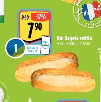 Bio Bageta světlá