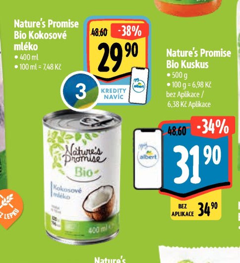 Nature's Promise Bio Kokosové mléko