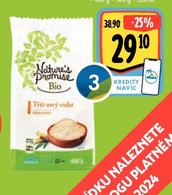 Nature's Promise Bio Třtinový cukr