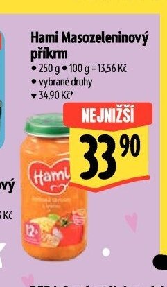Hami Masozeleninový příkrm