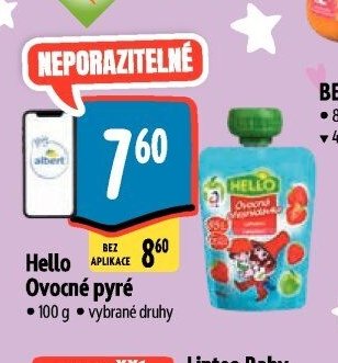 Hello Ovocné pyré