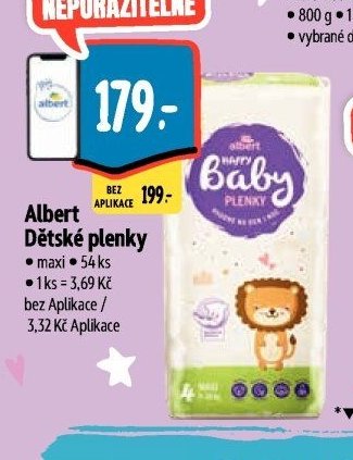 Albert Dětské plenky