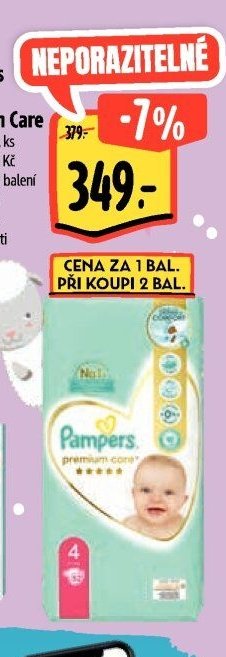 Pampers Plenky Premium Care