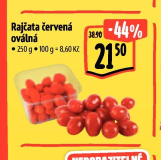 Rajčata červená oválná