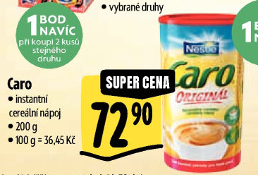 Nápoj instantní obilninový Caro Nestlé