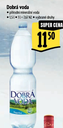 Přírodní voda Dobrá voda