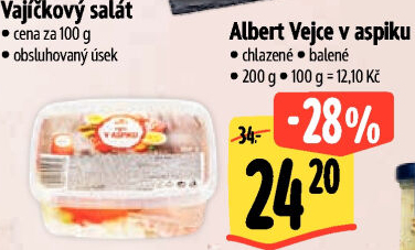 Ruské vejce v aspiku Albert