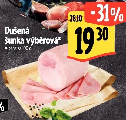 Šunka dušená výběrová