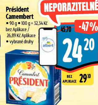 Sýr Camembert Président