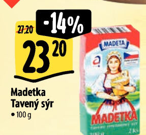 Sýr tavený smetanový Madetka