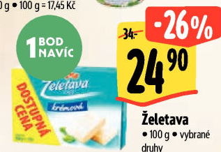 Sýr tavený Želetava