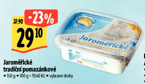 Tradiční pomazánkové Jaroměřické