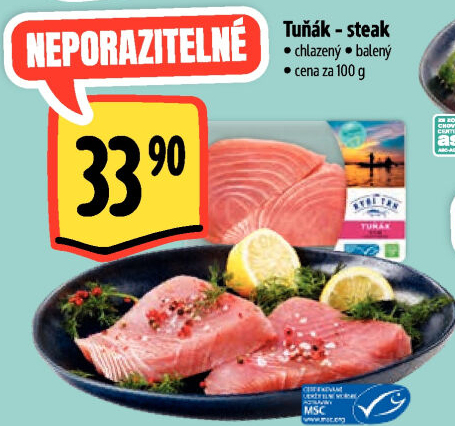 Tuňák steak Albert
